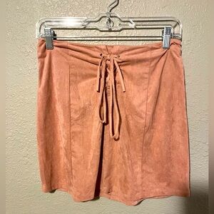 Pink Mini Skirt